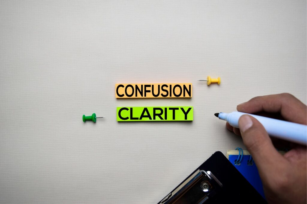 Clarity Generates Confidence