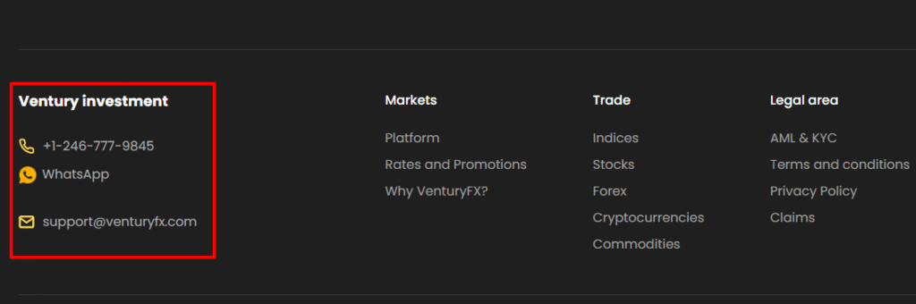 Contact-VenturyFX