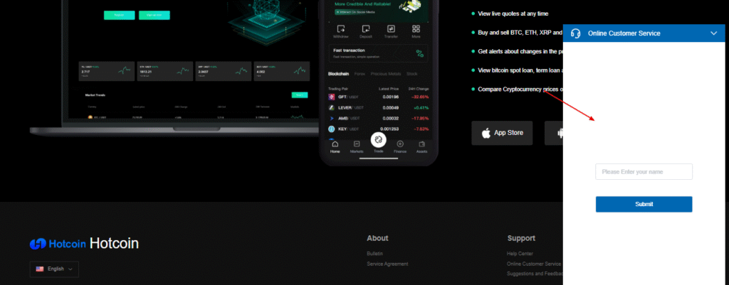 Hotcoin-Contact