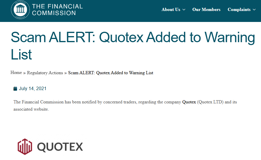 Scam-ALERT-Quotex