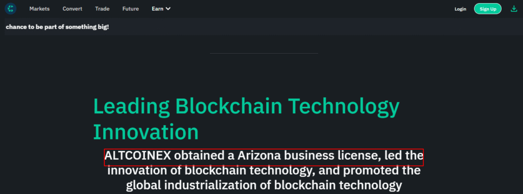 Altcoinex.co Review: Warning Signs You Shouldn’t Ignore 5 Altcoinex.co-Licence