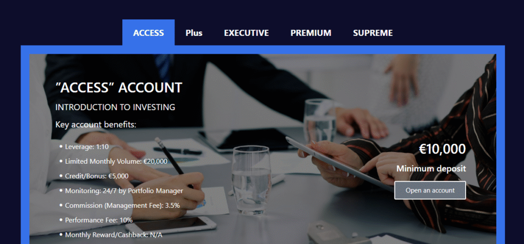 Lunariswealth.com Review – Is It as Reliable as It Looks? 2 Lunariswealth.com-Accounts