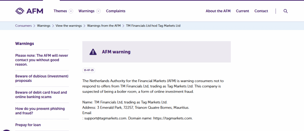Tag Markets Review 2025: Red Flags Every Trader Must Know 2
