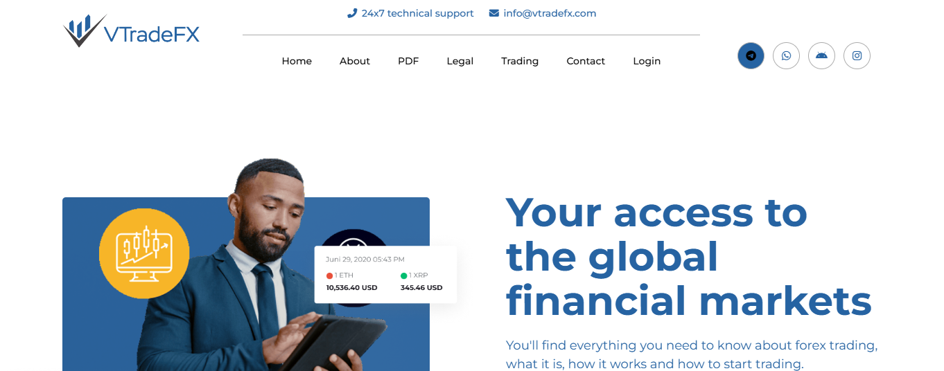 VTradeFX Review: A Closer Look at the VTradeFX Scam