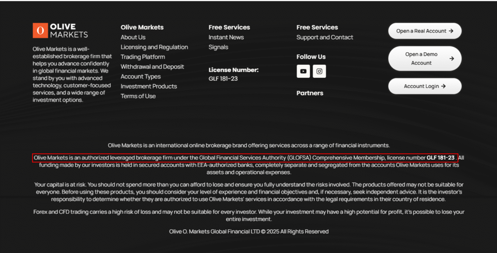 Olive Markets Review – Important Insights Before You Invest in Olivemarkets.com 3 Olive-Markets-Licensed-and-Reliable-Forex-Company