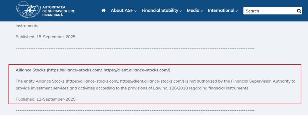 Alliance Stocks Review – Important Insights Before You Invest in Alliance-stocks.com 3 Alliance Stocks Romania