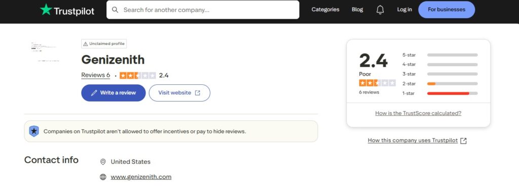 Genizenith Review – Important Insights Before You Invest in Genizenith.com 2 Genizenith-Reviews-Read-Customer-Service-Reviews-of-www-genizenith-com
