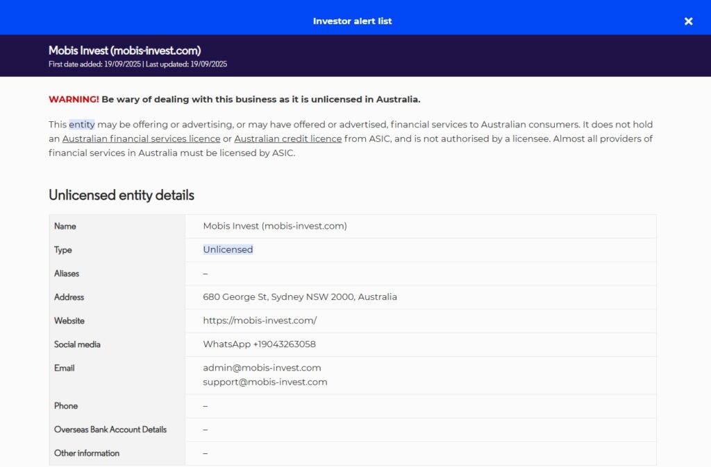 Mobis Invest Review – Important Insights Before You Invest in mobis-invest.com 2