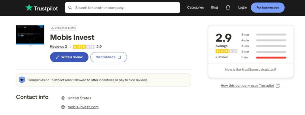 Mobis Invest Review – Important Insights Before You Invest in mobis-invest.com 3