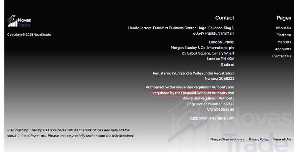 NovasTrade-Trusted-Online-Trading-CFD-Platform-regulation-claim