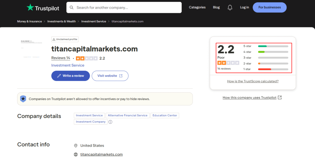 Titan Capital Markets Review – Important Insights Before You Invest in titancapitalmarkets.com 2 titancapitalmarkets-com-Reviews-Read-Customer-Service-Reviews-of-titancapitalmarkets-com