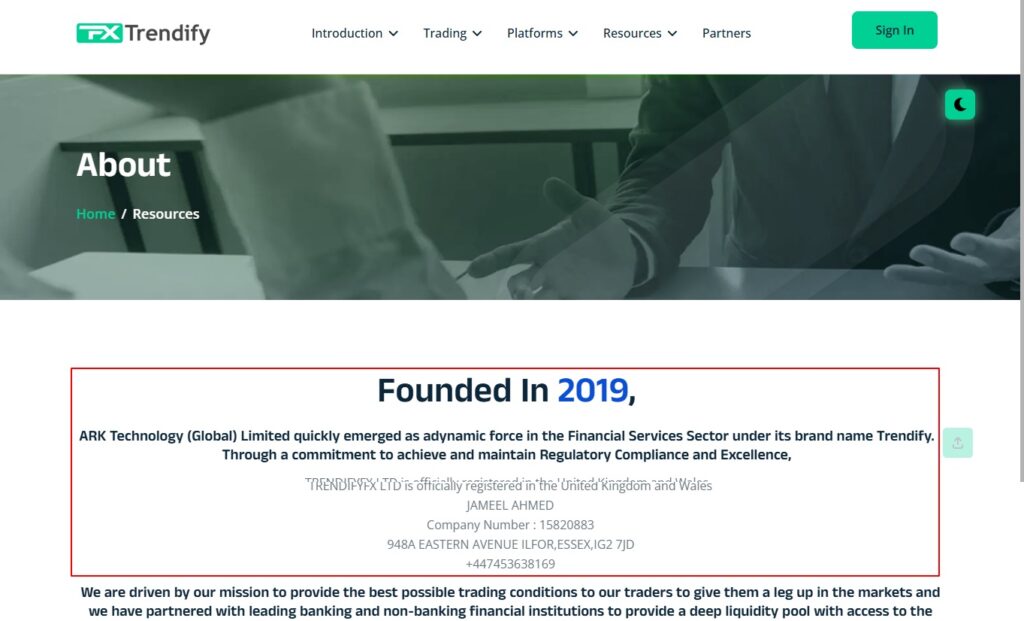 About-TRENDIFYFX LTD