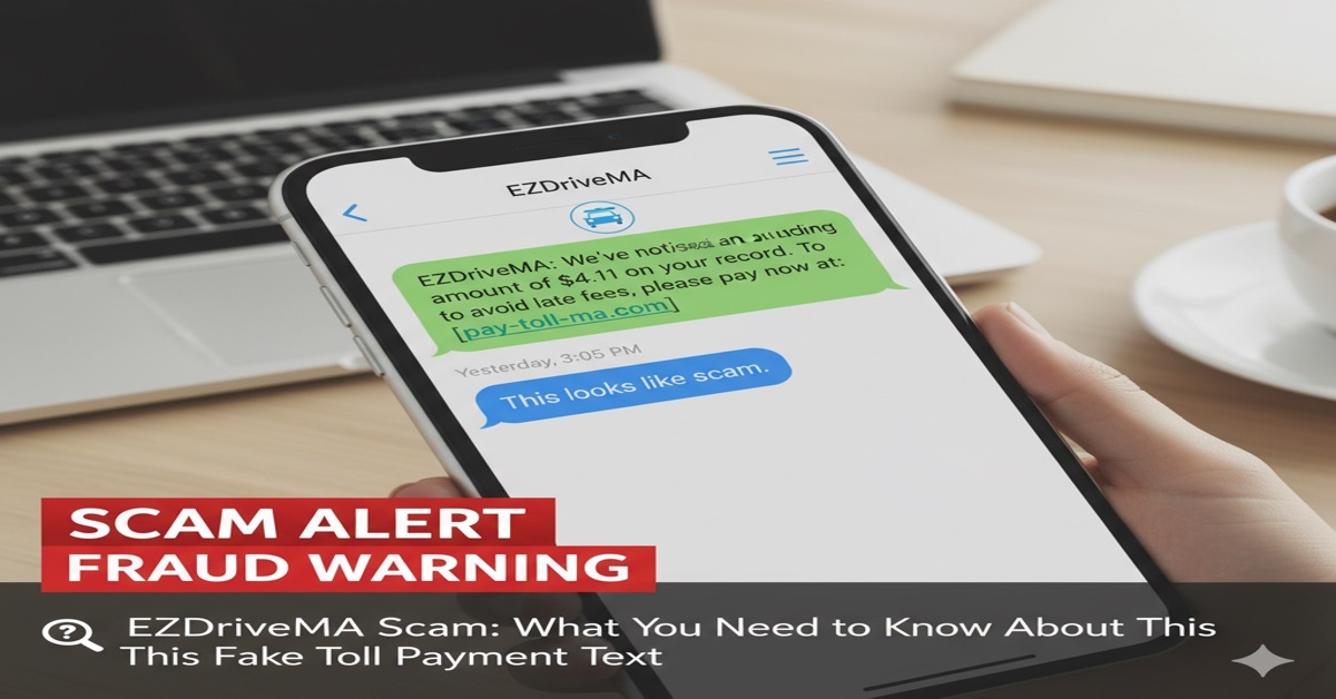 EZDriveMA Scam: What You Need to Know About This Fake Toll Payment Text