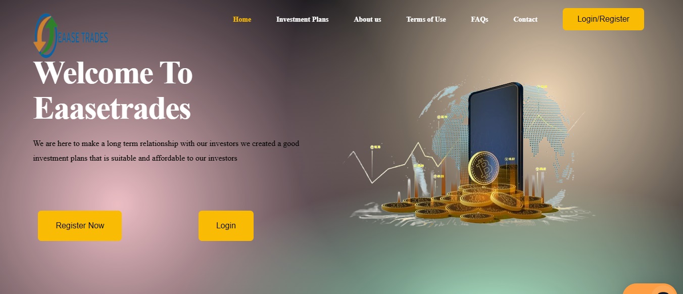 EAASE Trades Review – Is Eaasetrade.com Safe or a Scam?