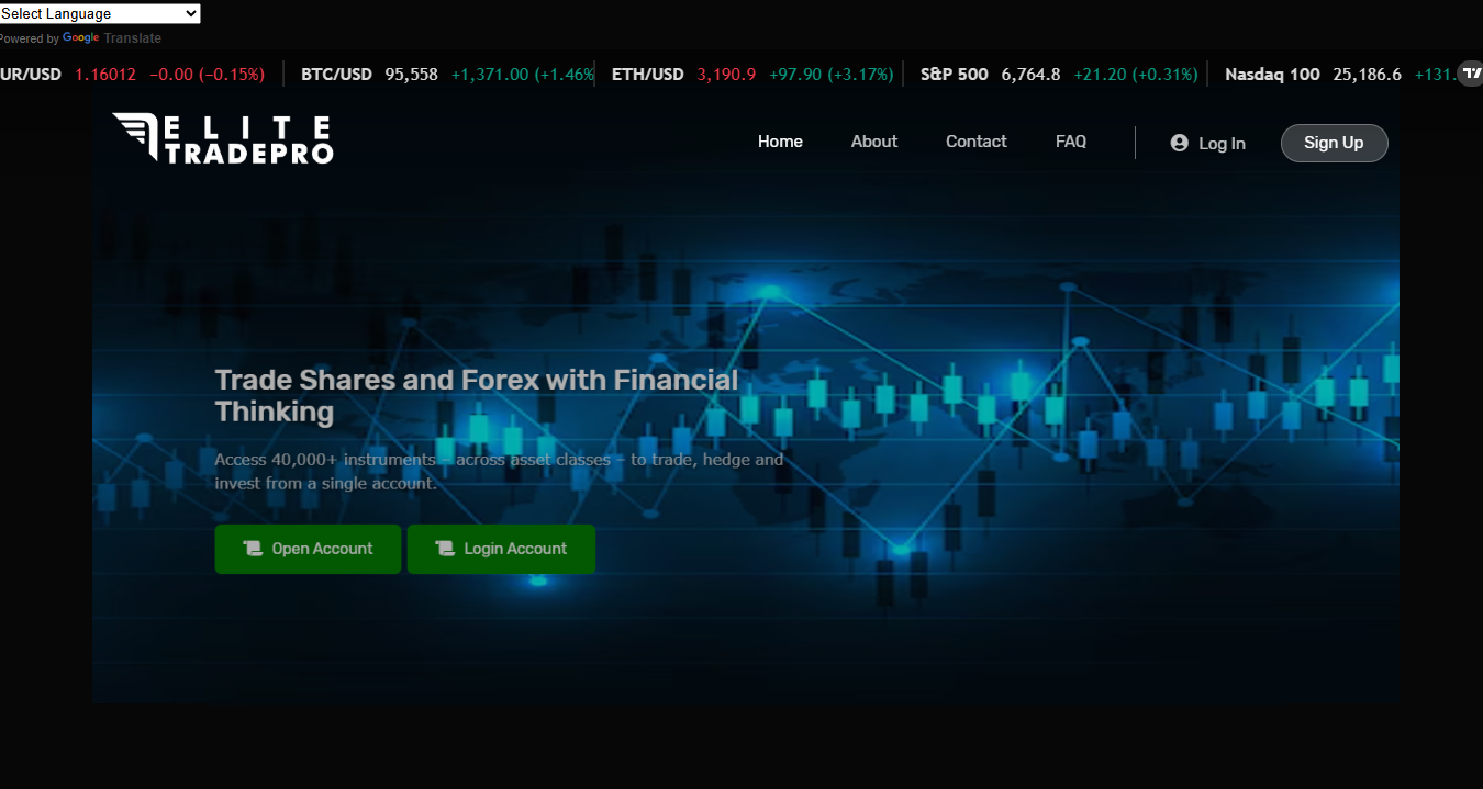 ELITE TRADEPRO Review – Is Elitetradepro.com Safe or a Scam?