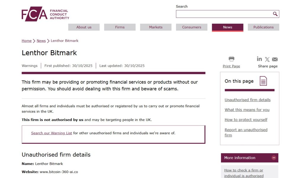 Lenthor-Bitmark-FCA-Warning