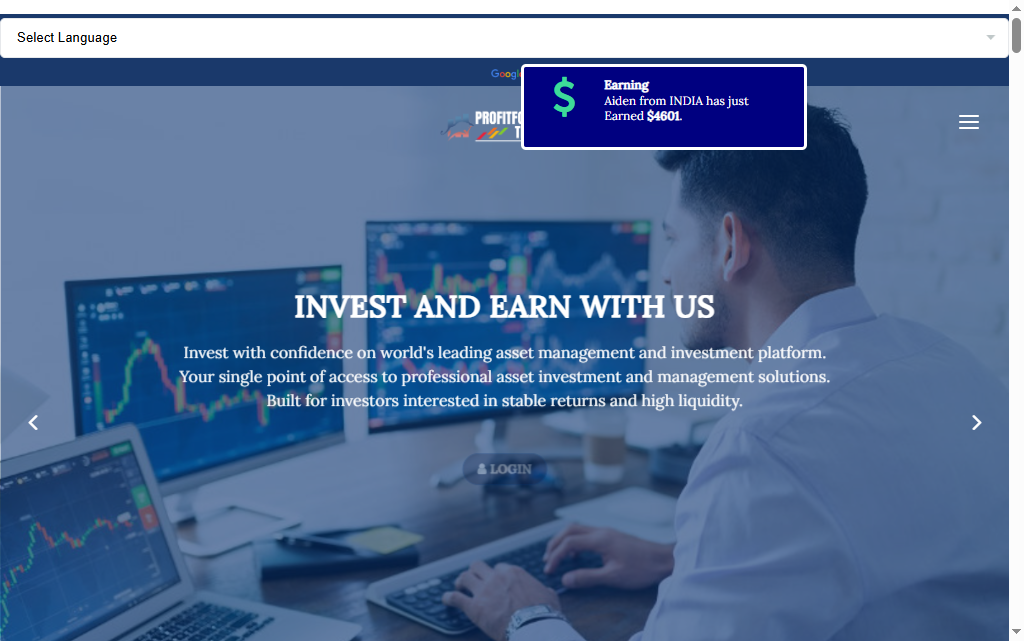 Profit Forth Trades Review – Is Profit Forth Trades.com Safe or a Scam?