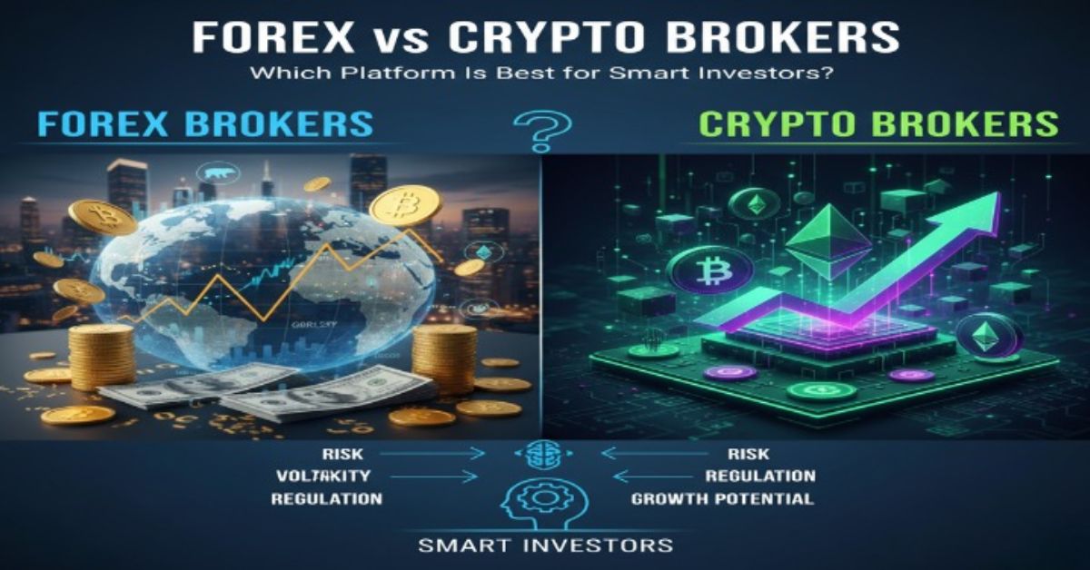 Forex vs Crypto Brokers – Which Platform Is Best for Smart Investors?